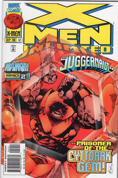 X-Men Unlimited #12 "Prisoner Of The Cyttorak Gem! VFNM
