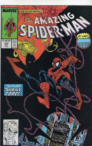 Amazing Spider-Man #310 Shrike Force! McFarlane Art FVF