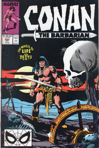 Conan The Barbarian #223 The Wheel Of Live And Death! VF