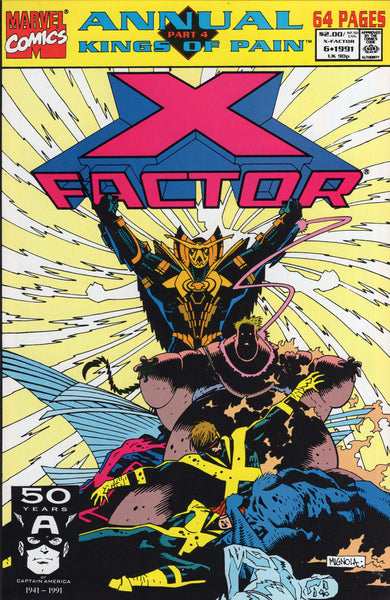 X-Factor Annual #6 Kings Of Pain! Mignola Cover VF
