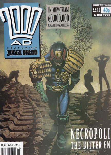 2000 A.D. Featuring Judge Dredd Oversized UK Magazine Prog 699 6 Oct 1990 FVF