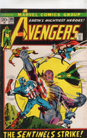 Avengers #103 The Sentinels Strike! Bronze Age Key FN