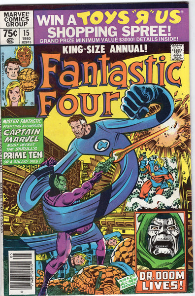 Fantastic Four #15 Captain Marvel, Dr. Doom, Skrulls (oh my!) FVF