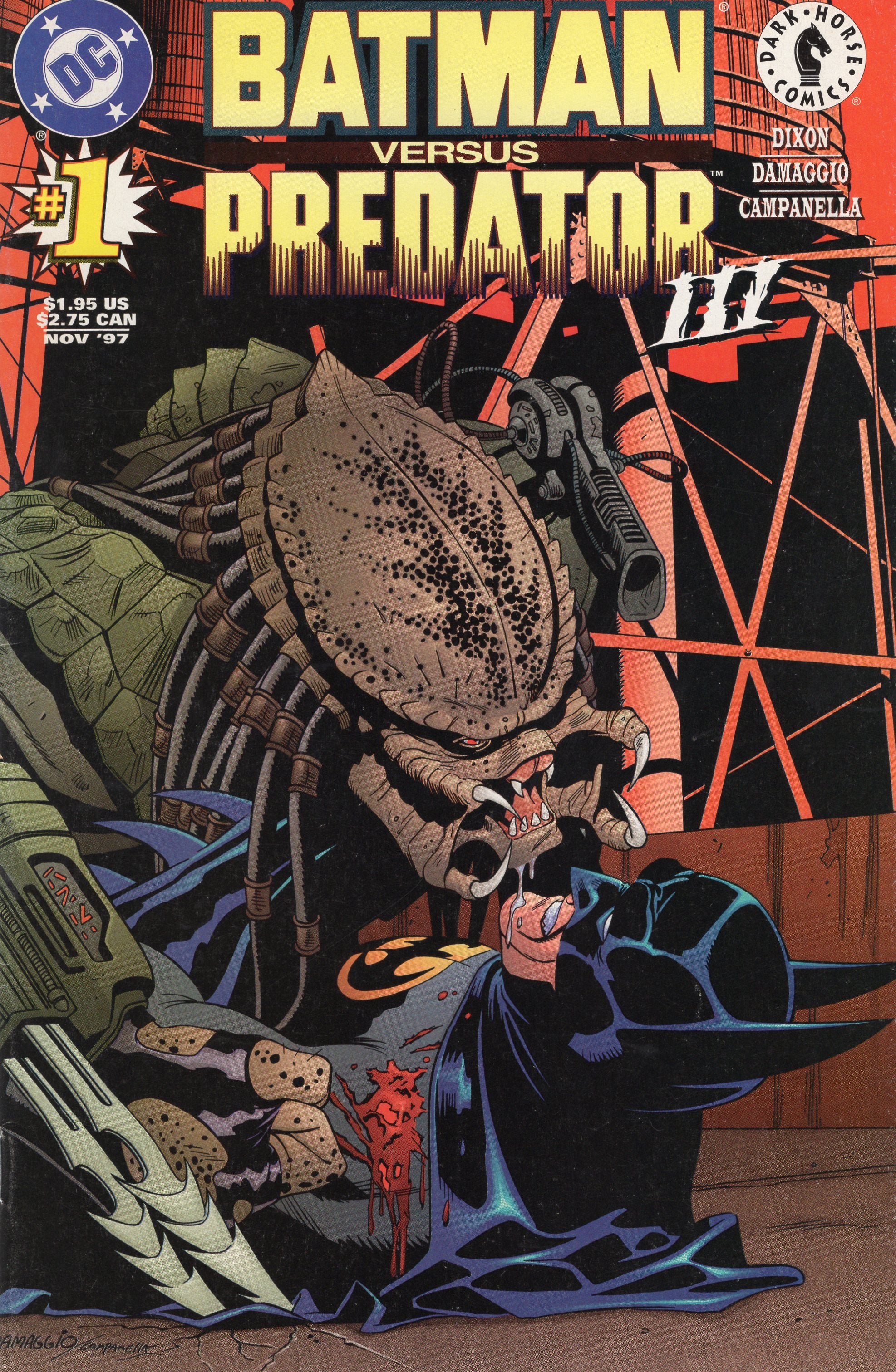 Batman versus Predator 1–3 Batman vs Predator #1 of 3: unknown author: Amazon.com: Books