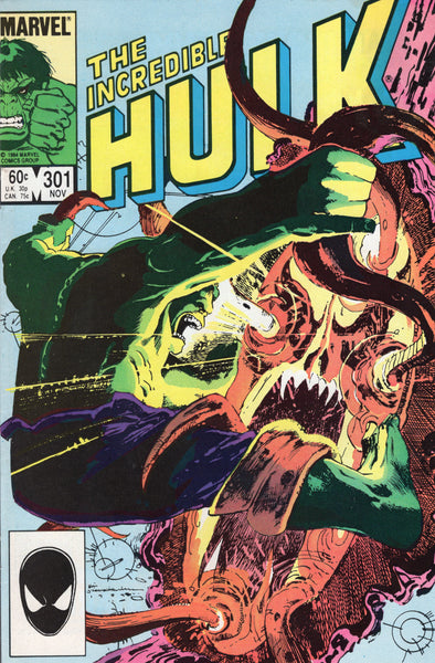 Incredible Hulk #301 Crossroads! Sienkiewicz Cover FVF