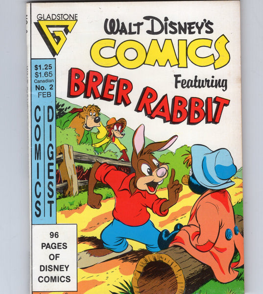 Walt Disney's Comics Digest #2 Gladstone VF