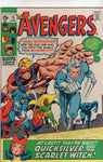 Avengers #75 First Arkon! Quicksilver And Scarlet Witch!! Bronze Age VG