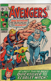 Avengers #75 First Arkon! Quicksilver And Scarlet Witch!! Bronze Age VG