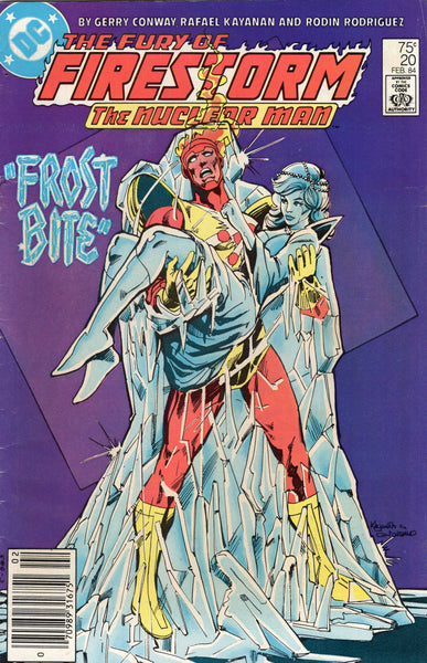 Fury Of Firestorm #20 "Frost Bite" News stand Variant VG+