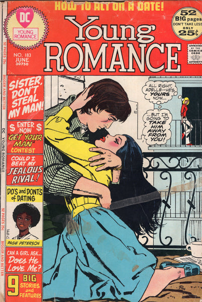 Young Romance #183 Bronze Age Lower Grade GD