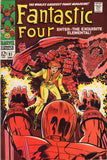 Fantastic Four #81 The Exquisite Elemental! Silver Age Kirby FN