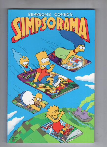 Simpsons Comics Simpsorama Trade Paperback Bongo Entertainment First Edition VFNM