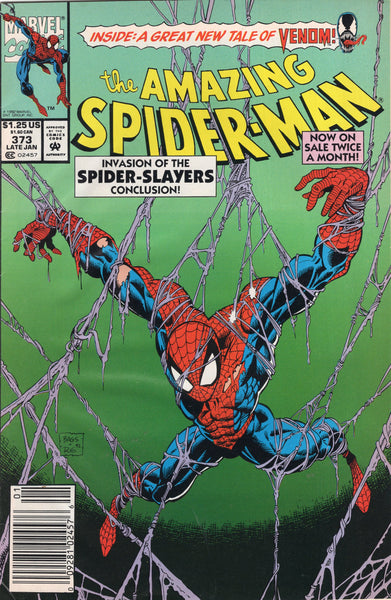 Amazing Spider-Man #373 News Stand Variant VG