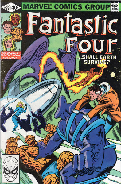 Fantastic Four #221 "Shall Earth Survive! Bronze Age Early Byrne Issue VGFN