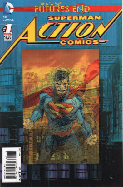 Action Comics Future's End One Shot 3D Cover First Print NM