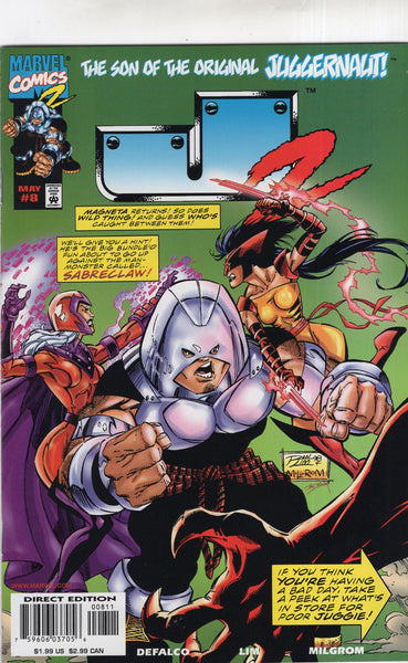 J2 #8 Son Of The Original Juggernaut! VFNM