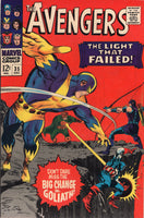 Avengers #35 The Light That Failed! Nice Silver Age Classic FVF
