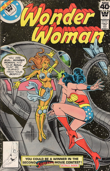 Wonder Woman #252 You Are Evil Wonder Woman Bronze Age Whitman Variant FN