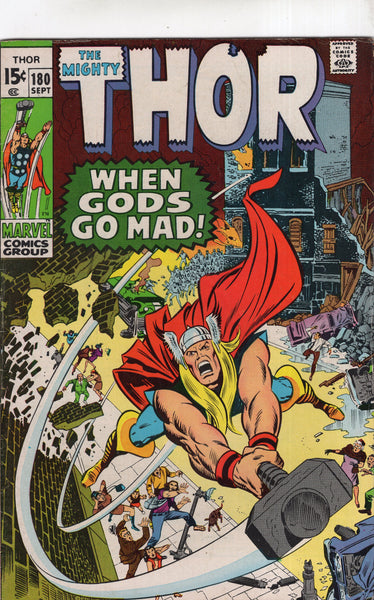 Thor #180 Mephisto! Neal Adams!! Bronze age Key!!! FN-