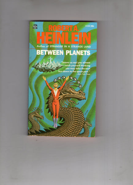 Robert Heinlein "Between Planets" Vintage Sci-Fi Paperback FN