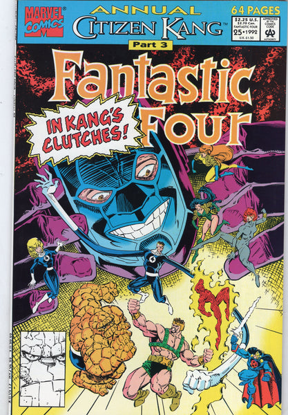 Fantastic Four Annual #25 "In Kang's Clutches!" VFNM