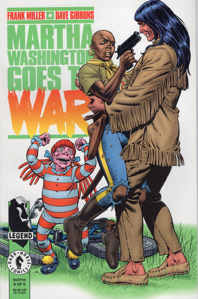 Martha Washington Goes To War #4 of 5 Miller & Gibbons VF