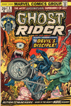 Ghost Rider #8 "The Devils Disciple!" Bronze Age Horror Classic w/ MVS FN