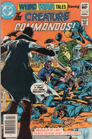 Weird War Tales #110 The Creature COmmandos! News Stand Variant VGFN