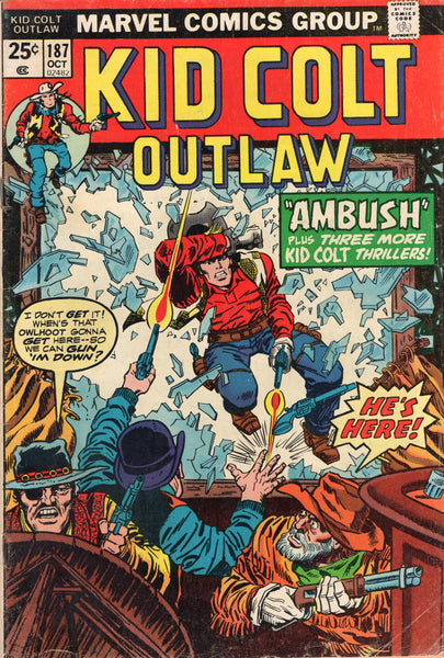 Kid Colt Outlaw #187 VG