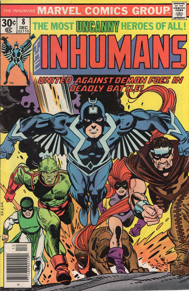 Inhumans #8 Bronze Age FN