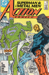 Action Comics #590 Superman & The Metal Men! Byrne Giordano!! FVF