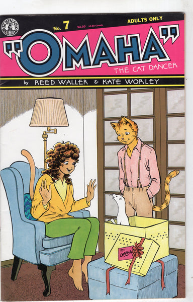 Omaha The Cat Dancer #7 Kitchen Sink Press Mature Readers FN