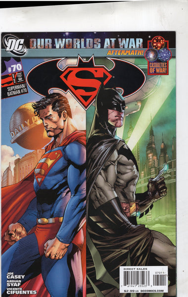 Superman / Batman #70 Our Worlds At War! VF