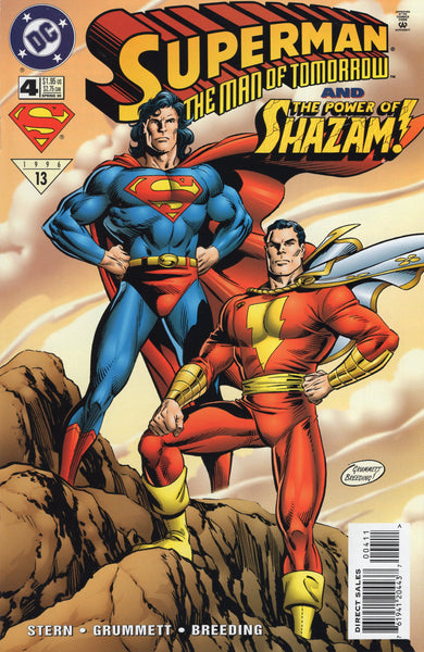 Supereman The Man Of Tomorrow w/ Shazam #4 VFNM