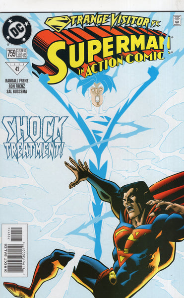 Action Comics #759 Superman Is In For A Shock! VNM