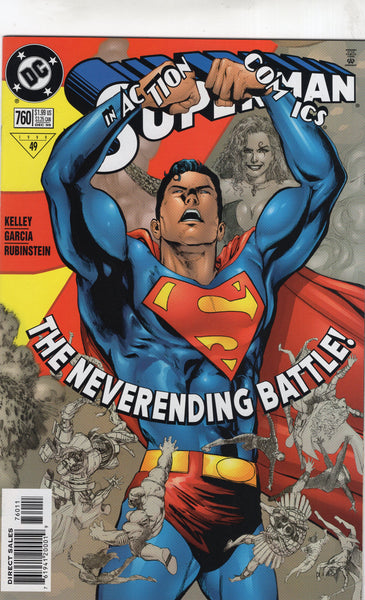 Action Comics #760 The Never ending Battle! VFNM