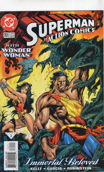 Action Comics #761 Wonder Woman! VFNM