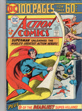 Action Comics #443 100 Page Giant 9 Of The Deadliest Super-Villains! Bronze Age VG+