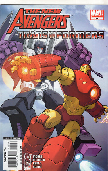 New Avengers/Transformers #3 VF