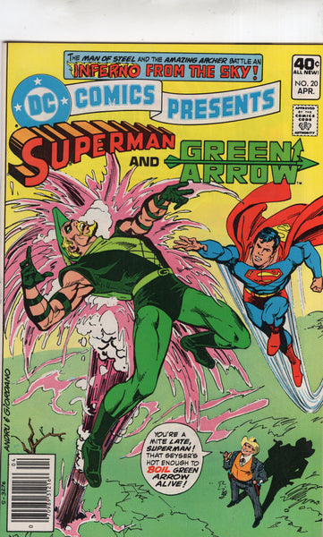 DC Comics Presents #20 Supes And Green Arrow FVF