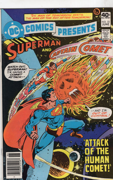 DC Comics Presents #22 Supes And Captain Comet! FVF