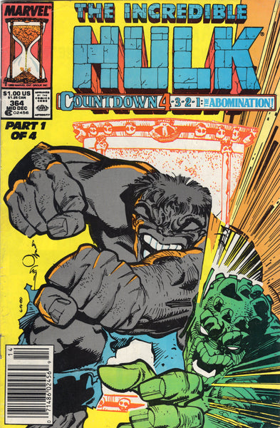 Incredible Hulk #364 News Stand Variant VGFN