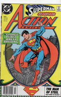 Action Comics #643 Homage Cover Perez Art News Stand Variant FVF