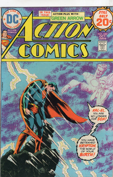Action Comics #440 "You Have Betrayed Krypton!" Bronze Age FN