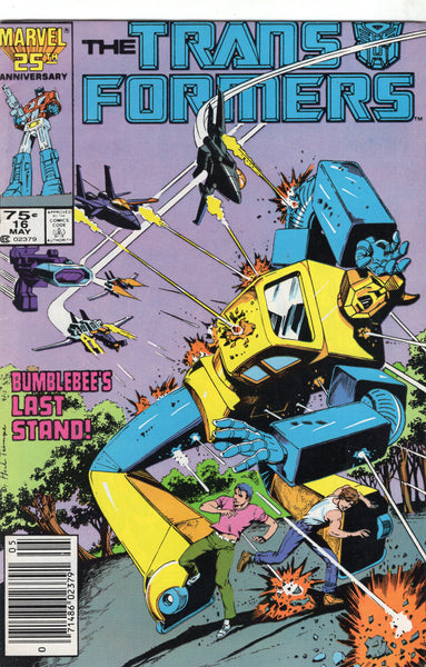 Transformers #16 Bumblebees Last Stand! News Stand Variant FN