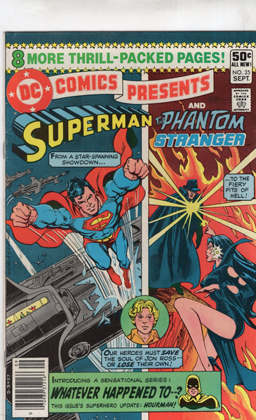 DC Comics Presents #25 Supes And The Phantom Stranger! VG+