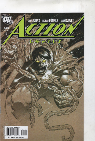 Action Comics #845 First Print Bizarro Non Zod (oh my!) VFNM