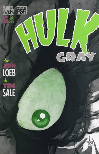 Hulk: Gray #6 "F Is For Father" Loeb & Sale NM-