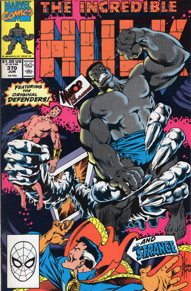 Incredible Hulk #370 Keown Art The Defenders! VF