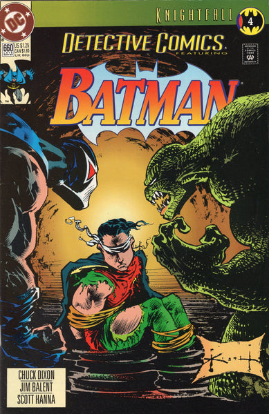 Detective Comics # 660 Early Bane Appearance! VF